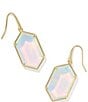 Kendra Scott Hallie Drop Earrings, Color:Gold Opalite Mix - Image 1