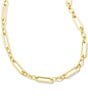 Color:Gold - Image 2 - Heather Link Chain Necklace