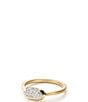 Kendra Scott Isa Pave 14K Gold Diamond Ring - Image 1