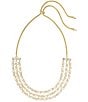 Kendra Scott Isabelle Statement Necklace, Color:Gold Neutral Mix - Image 2