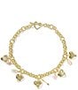 Kendra Scott Jayna Heart Charms Statement Necklace - Image 1