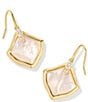 Kendra Scott Joelle Drop Earrings, Color:Gold Ivory Mother of Pearl - Image 1
