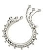 Color:Silver - Image 1 - Kassie Chain Bracelet Set