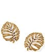 Kendra Scott Kayla Palm Leaf Statement Linear Earrings, Color:Vintage Gold - Image 3