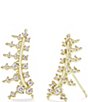 Color:14k Gold - Image 1 - Laurie Ear Climber Earrings