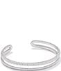 Color:Silver - Image 1 - Layne Cuff Bracelet