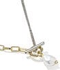 Kendra Scott Leighton Pearl Charm Chain Necklace - Image 5
