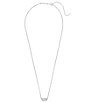 Kendra Scott Lisa 14K Diamond Pendant Necklace, Color:14k White Gold/White Diamond - Image 2