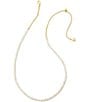 Color:Gold White Pearl - Image 1 - Lolo Pearl Strand Collar Necklace
