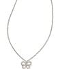 Color:Ivory Mother Of Pearl - Image 1 - Mae Butterfly Short Pendant Necklace