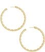 Color:14k Gold Plated - Image 1 - Maggie Hoop Earrings
