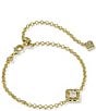 Kendra Scott Mallory Crystal Delicate Chain Line Bracelet - Image 1