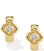Kendra Scott Mallory Crystal Huggie Hoop Earrings - Image 3