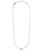 Color:14k Yellow Gold - Image 1 - Marisa Pendant Necklace In White Diamond And 14k Gold