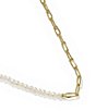 Kendra Scott Markie Freshwater Pearl Half Chain Necklace - Image 3