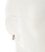Kendra Scott Mikki Pave Huggie Crystal Hoop Earrings, Color:14k Gold - Image 2
