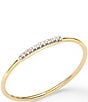 Color:Yellow Gold - Image 2 - Mila 14k Yellow Gold Band Ring