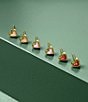 Kendra Scott Mini Ari Heart Gold Stud Earrings, Color:Rose Quartz - Image 2