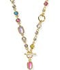 Kendra Scott Mini Elisa Abbie Strand Y Necklace, Color:Gold Multi Mix - Image 1