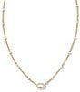 Kendra Scott Mini Elisa Enamel Framed Short Pendant Necklace - Image 5