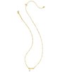 Kendra Scott Mom Crystal Short Pendant Necklace, Color:Gold - Image 2