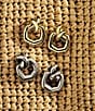 Kendra Scott Parker Knot Open Frame Drop Earrings - Image 3
