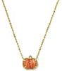 Kendra Scott Pumpkin Short Pendant Necklace - Image 1