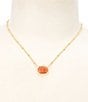 Kendra Scott Pumpkin Short Pendant Necklace - Image 4