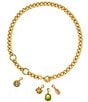Kendra Scott Raina Safari Tiger Charm Statement Necklace - Image 2