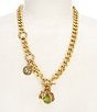 Kendra Scott Raina Safari Tiger Charm Statement Necklace - Image 4