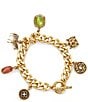 Kendra Scott Raina Safari Vintage Statement Charm Bracelet - Image 1