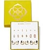 Color:Gold - Image 1 - Set of 9 Earring Gift Set