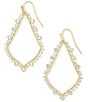 Color:14k Gold Plated - Image 1 - Sophee Crystal Drop Earrings