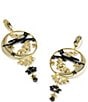 Kendra Scott Spooky Night Bat Statement Drop Earrings - Image 2