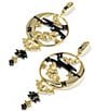 Kendra Scott Spooky Night Bat Statement Drop Earrings - Image 3