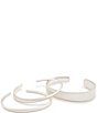 Color:Bright Silver - Image 2 - Tiana Pinch Bracelet Set