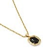 Kendra Scott Daphne Tiger Striped Safari Long Pendant Necklace - Image 3