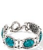 Kendra Scott Daphne Tiger Striped Safari Statement Cuff Bracelet - Image 1