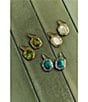 Kendra Scott Tiger Striped Daphne Vintage Drop Earrings - Image 3