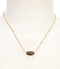 Kendra Scott Tiger Striped Elisa Short Pendant Necklace - Image 1