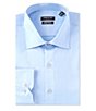 Color:Blue Bay - Image 1 - Non-Iron Regular Fit Spread Collar Solid Dress Shirt