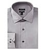 Color:Flint - Image 1 - Non-Iron Regular Fit Spread Collar Solid Dress Shirt
