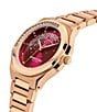 Color:Rose Gold - Image 3 - Women's Classic Rose Gold Bracelet Watch