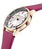 Color:Rose Gold/Amethyst - Image 6 - Women's Transparent Dial Watch Gift Set