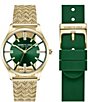 Color:Gold - Image 1 - Women's Transparent Dial Watch Gift Set