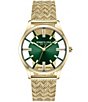 Color:Gold - Image 4 - Women's Transparent Dial Watch Gift Set