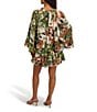 Kensie Long Sleeve Printed Shift Dress - Image 2