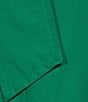 Color:Tropical Green - Image 4 - Pleated Shoulder V-Neck Cotton Poplin A-Line Dress