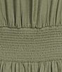 Kensie Plus Size Short Sleeve A-Line Woven Midi Dress, Color:Sage - Image 3