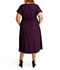 Kensie Plus Size Short Sleeve A-Line Woven Midi Dress - Image 2